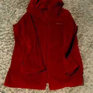 Red Columbia jacket